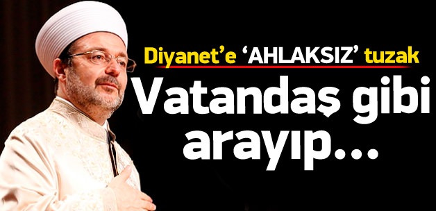 Diyanet\'ten \'ahlaksız soruya\' sert tepki