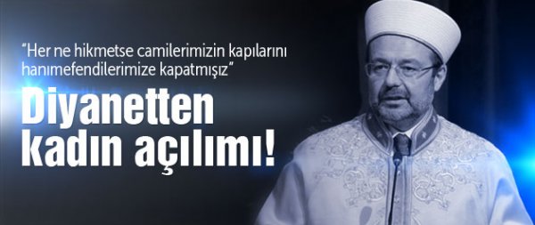 Diyanet'ten camilerde kadın açılımı!