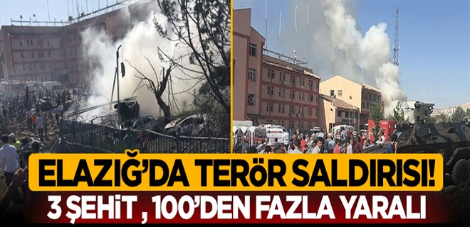 Elazığ\'da terör saldırısı!