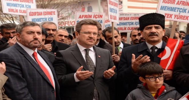 IĞDIR AFRİN İÇİN TEK YÜREK OLDU