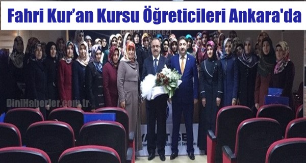 Fahri Kur’an Kursu Öğreticileri Ankara\'da