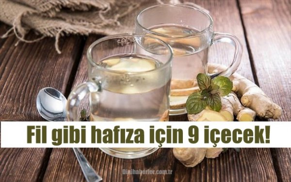 Fil gibi hafıza için 9 içecek!