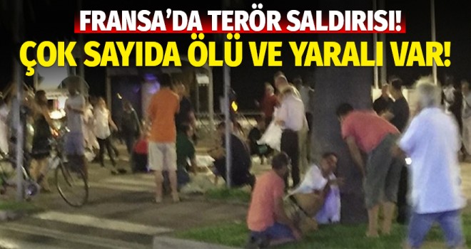 Fransa\'da terör saldırısı çok sayıda ölü var!