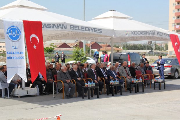 Gaziosmanpaşa Camii’nin temeli Atıldı 