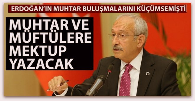 Genel Müdür Kemal rotayı müftülere çevirdi.