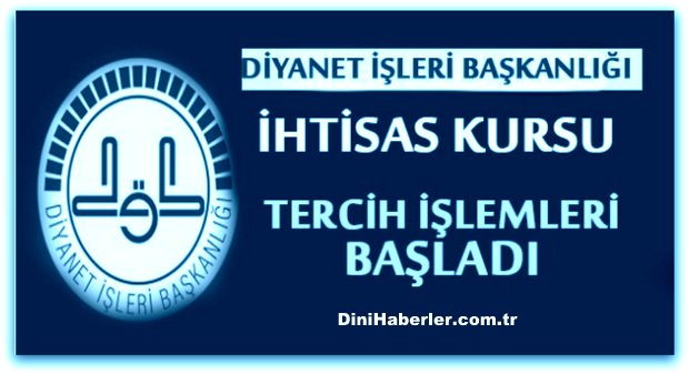 İhtisas Kursu Yerleştirme Tercih İşlemleri Başladı