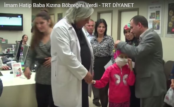 İmam Hatip Baba Kızına Böbreğini Verdi