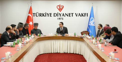 Kabardey Balkarya Dini İdare heyetinden TDV’ye ziyaret