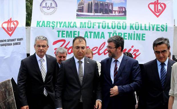 Karşıyaka Müftülük Külliyesi Temeli Atıldı