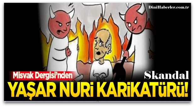 Misvak\'tan Yaşar Nuri Öztürk Karikatürü