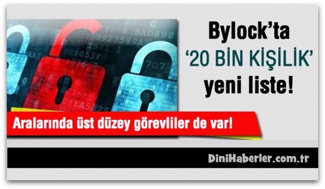 MİT\'te 20 bin kişilik ikinci bir liste belirledi