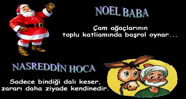 Noel Baba ve Nasrettin Hoca