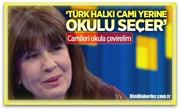 Nurşen Mazıcı\'dan camilerle ilgili şok açıklama