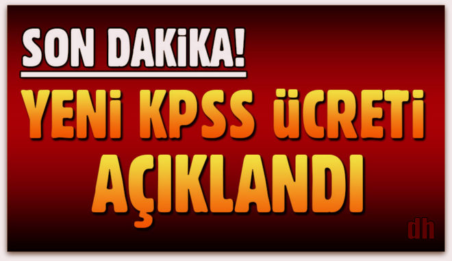 ÖSYM, KPSS Ücretini Düşürdü