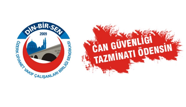 Özdemir, Camii görevlilerine ‘can güvenliği tazminatı’ ödensin.