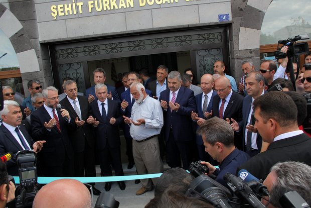 Şehit Furkan Doğan Camii İbadete Açıldı