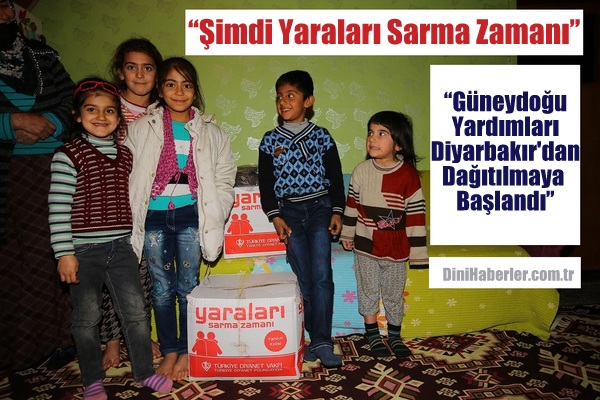 Şimdi Yaraları Sarma Zamanı, kampanyası yardımları terör mağdurlarına ulaştı