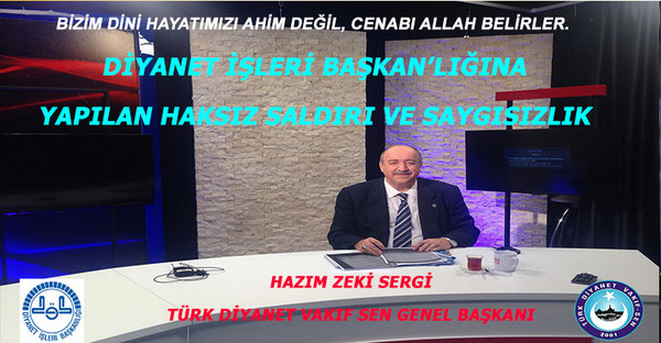 TDVS\'den Diyanet\'e Yapılan Saldırıya Kınama