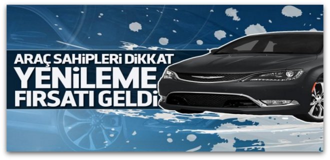 Trafik sigortasını yenileme fırsatı geldi