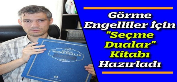 Türkiye 1.si Cinkara'dan Görme Engelliler İçin ’Seçme Dualar’ kitabını çıkardı