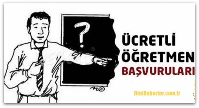 Ücretli öğretmenlik isteyenler çabuk olun