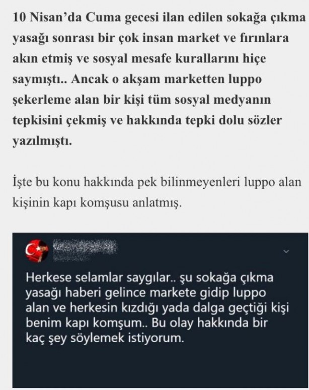 Altından dram çıktı: Vatandaşın neden Luppo aldığı belli oldu