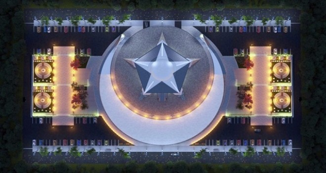 Türkiye'nin ilk Ayyıldızlı Camisi yapılıyor