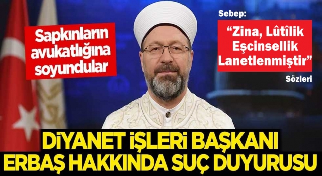 İHD, Başkan Ali Erbaş hakkında suç duyurusunda bulundu
