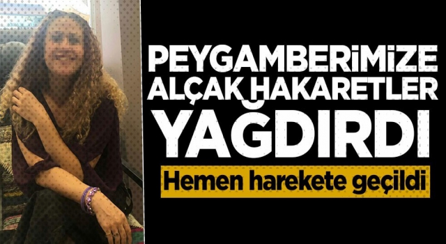 Çakma Hesapla Peygamberimize alçak hakaretler yağdırdı!