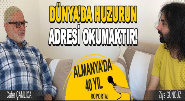 Dünya'da Huzur'un Adresi Okumak
