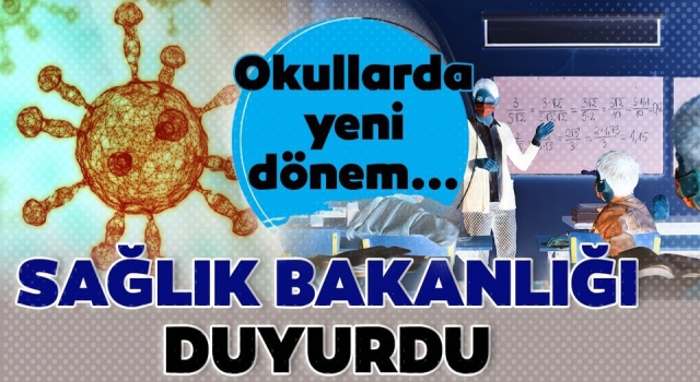 Sağlık Bakanlığı'ndan okullara koronavirüs rehberi