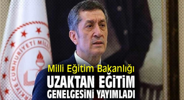 Milli Eğitim Bakanlığından genelge