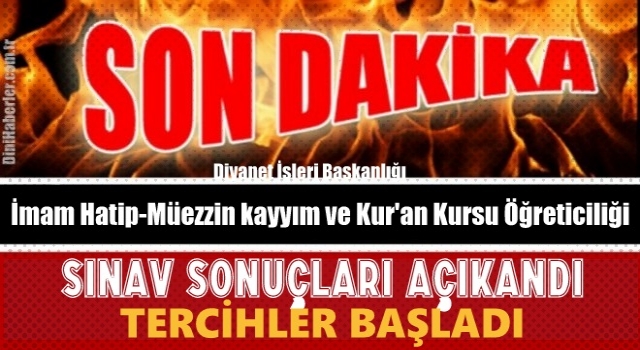 4/B Sözleşmeli (KKÖ, İ-H, M-K) Tercih Duyurusu