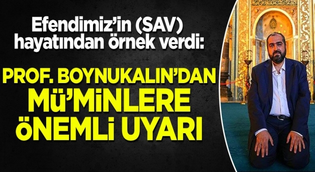 Ayasofya Baş İmamı'ndan Mü'minlere önemli uyarı