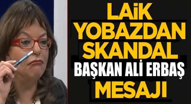 Laik yobazdan skandal Başkan Erbaş mesaj