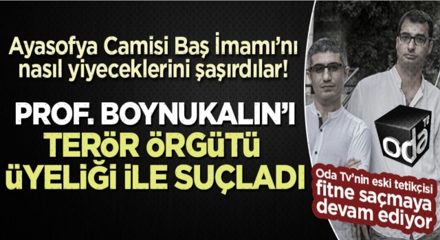 Tetikçi Barış Terkoğlu'ndan Prof. Boynukalın'a akılalmaz suçlama