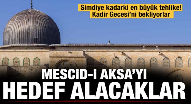 30 bin Yahudi Kadir Gecesi'nde Mescid-i Aksa'ya baskın düzenleyecek