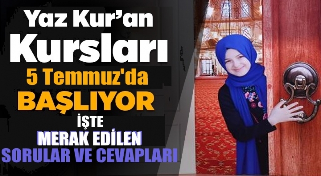YAZ KURSLARI İLE İLGİLİ SIKÇA SORULAN SORULAR
