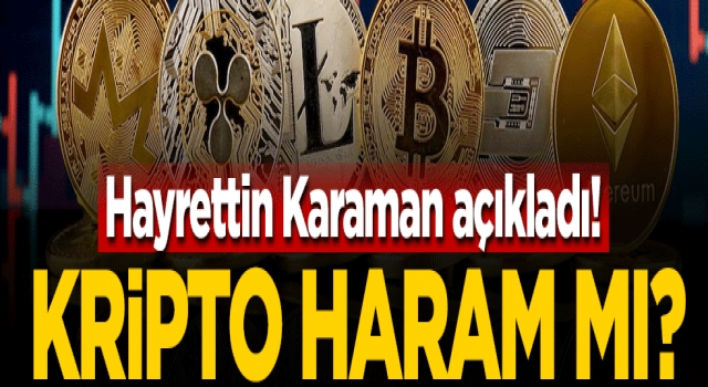 Hayrettin Karaman'dan kripto para fetvası, Haramdır