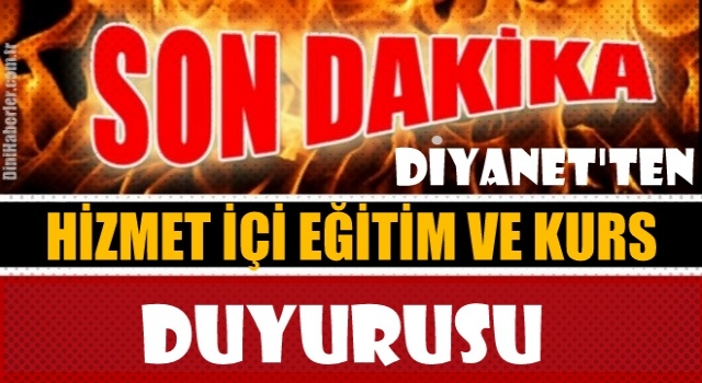 Diyanet'ten 'Hafızlığı Muhafaza' ve 'Tashih-i Huruf' kursu duyurusu