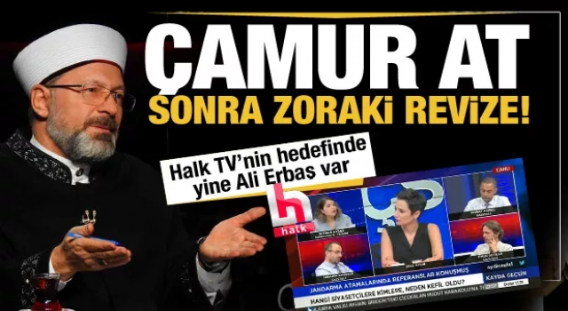 Başkan Ali Erbaş yine Halk TV'nin hedefinde... Tuğgeneral yeğen yalanı