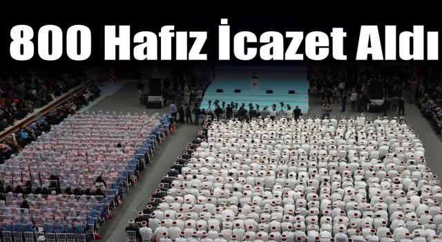 Kayseri'de 800 hafız icazet aldı