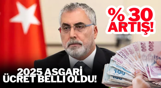 Asgari ücret belli oldu