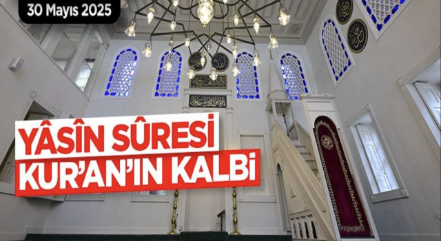 30.05.20225 Tarihli Cuma Hutbesi