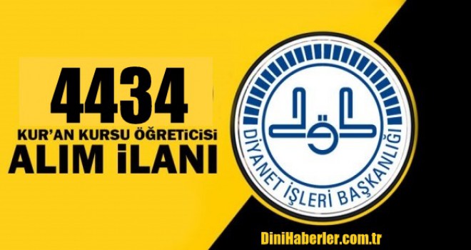 İstanbul Müftülüğü 4434 Fahri Öğretici Alımı Yapacak