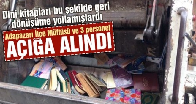 Kur'an-ı Kerim'i çöpe atan müftülük ile ilgili önemli gelişme
