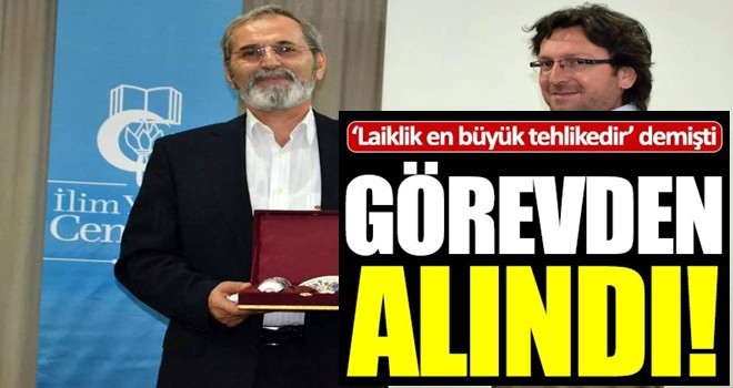 İbrahim Emiroğlu görevinden alındı