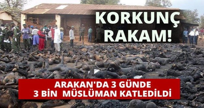 3 Günde, 3 Bin Müslüman Katledildi