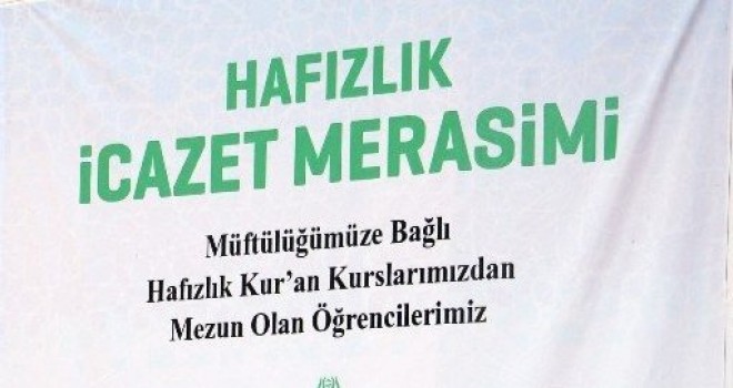 28 Hafız için İcazet Merasimi