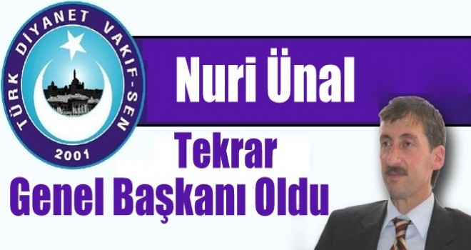 Nuri Ünal TDVS Genel Başkanı Oldu